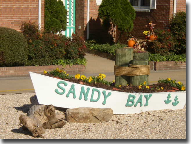 Sandy Bay scenic garden boat